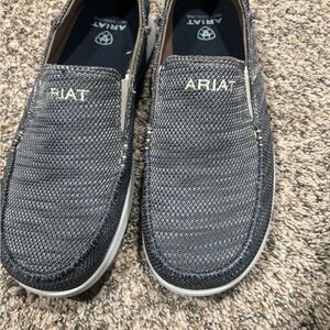 Ariat Men's Textured Black Loafers